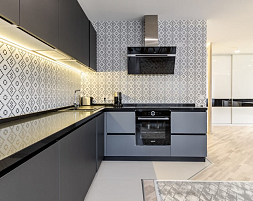 Идеальная кухня в стиле хай-тек